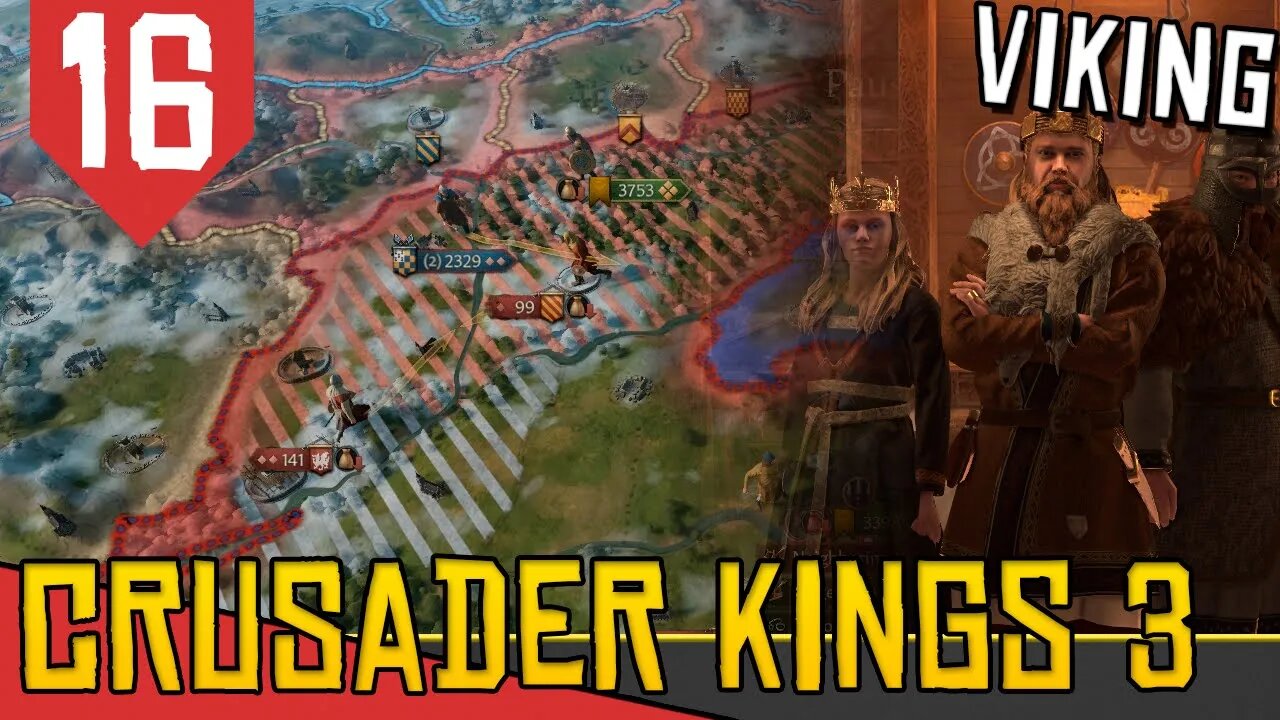 INVASÃO da INGLATERRA! - Crusader Kings 3 The Northmen #16 [Gameplay Português PT-BR]