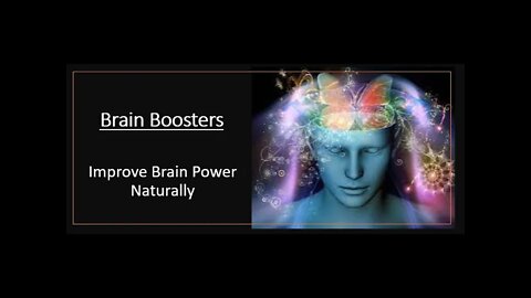 Brain Boosting Herbs & Supplements