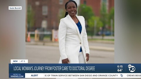 From foster care to doctoral degree: San Diego woman's journey