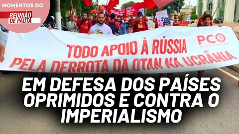 A mobilização do PCO em apoio à Rússia | Momentos do Reunião de Pauta