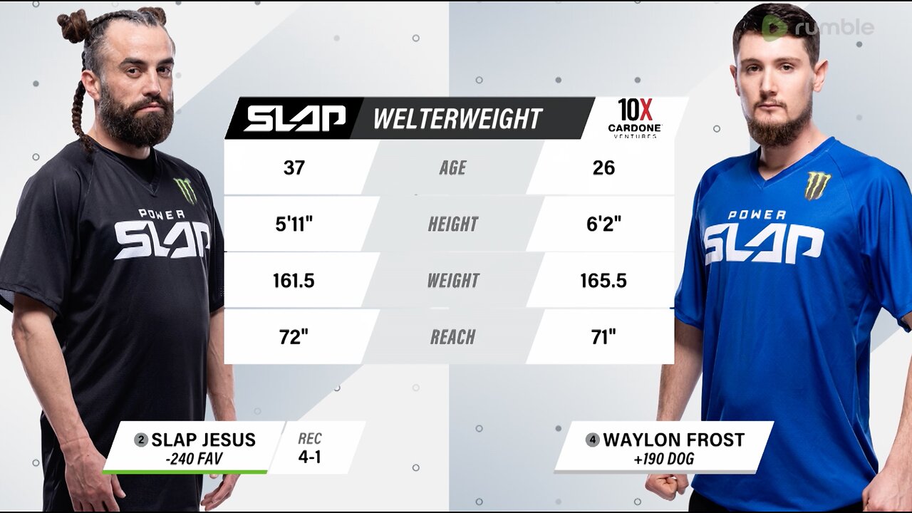 Power Slap 1: Michael Smith vs Waylon Frost | Prelims