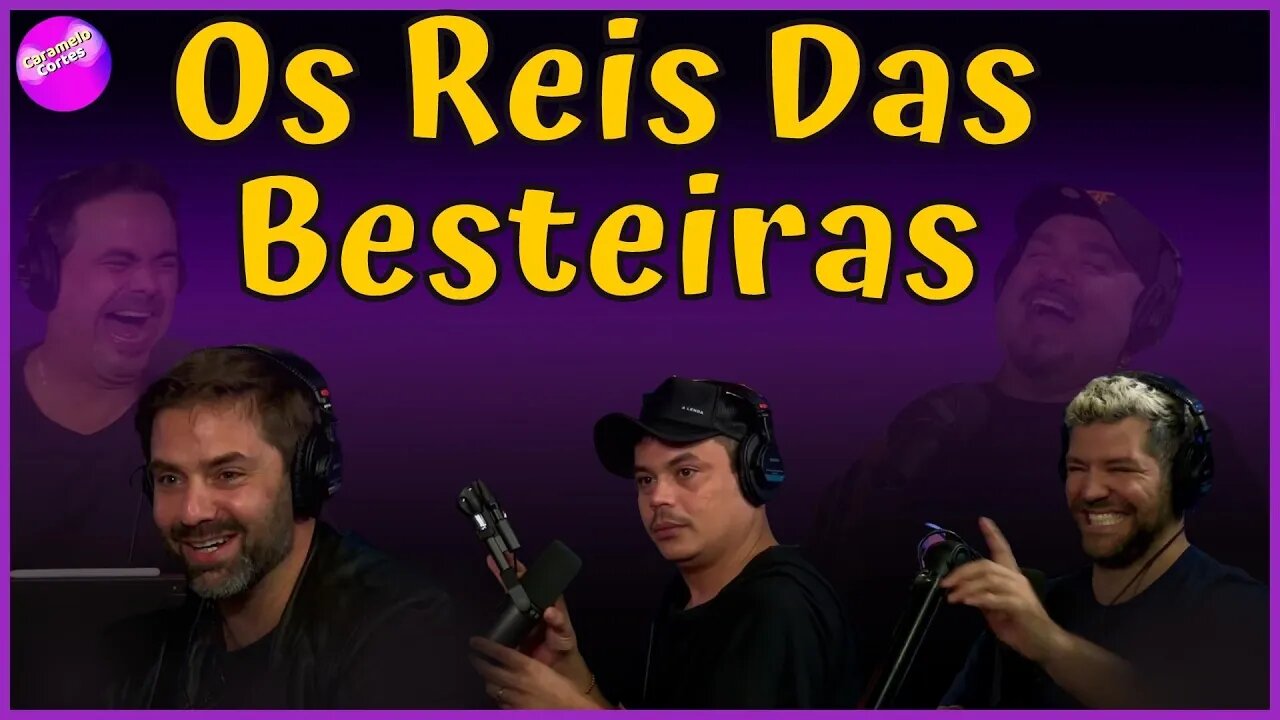Só Bestarias com Humoristas ,Victor Sarro , Fábio Rabin ,Emerson Ceará #sorisadas #ticaracaticast