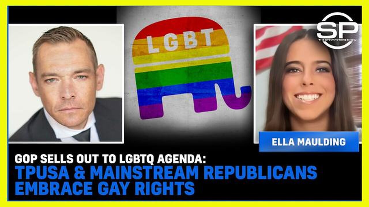 GOP SELLS OUT TO LGBTQ AGENDA TPUSA & MAINSTREAM REPUBLICANS EMBRACE GAY RIGHTS