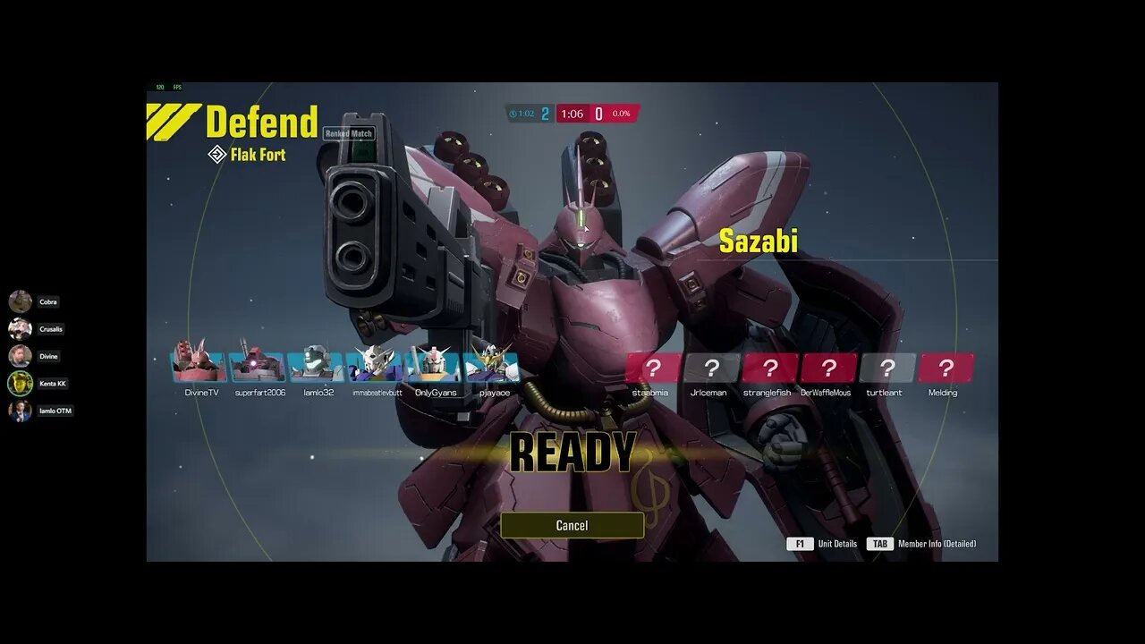 GUNDAM EVOLUTION: Sazabi Gameplay