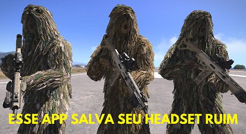 NVIDIA Broadcast faz milagres - Arma 3