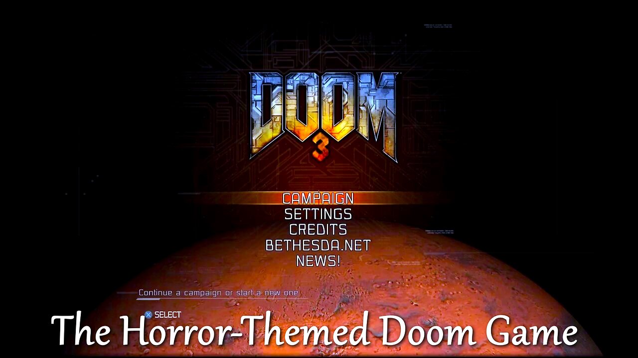 Doom 3- No Commentary- Welcome to Mars, Hell Awaits