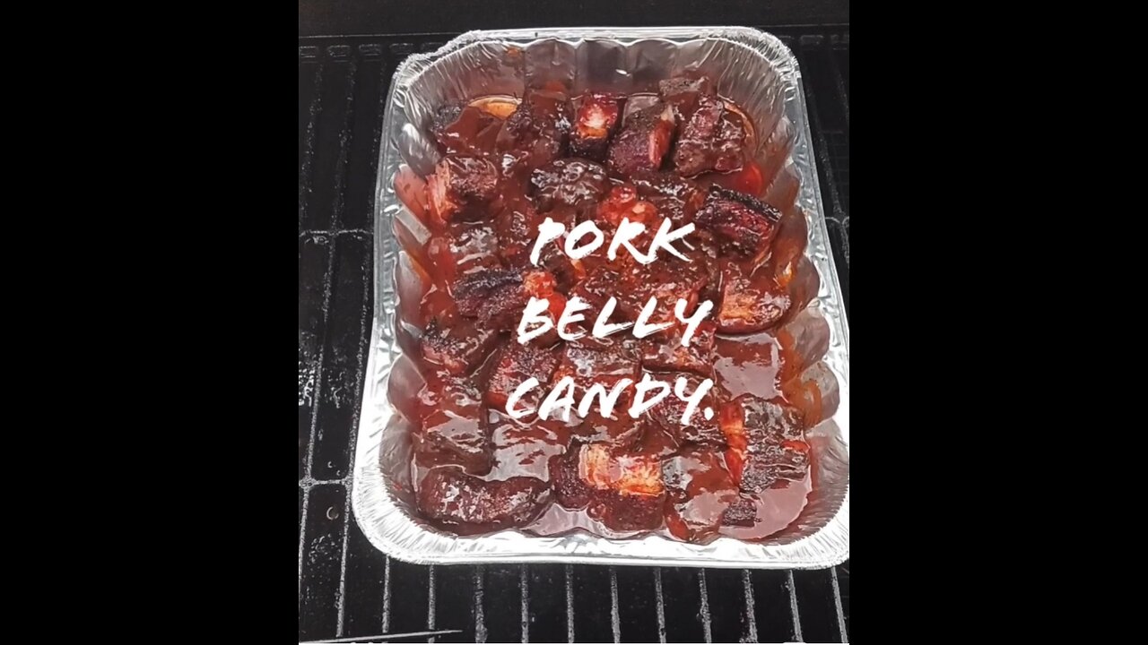 Smoked Pork Belly Candy.