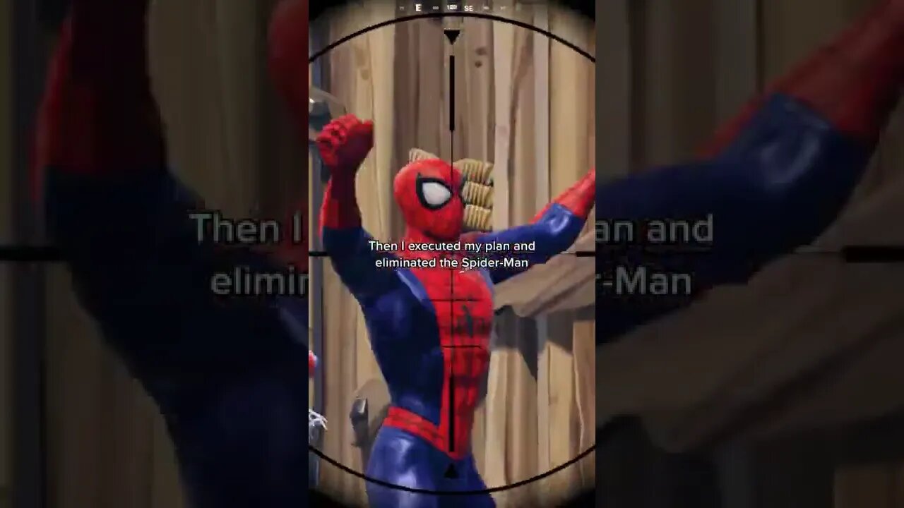 I Turned Into A Fake Spiderman 😥Fortnite Shorts