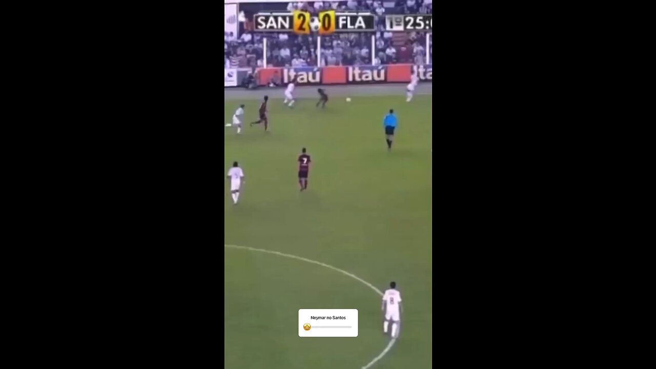 Neymar shining in Brazil