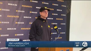 Michigan's Jim Harbaugh says door is now closed to the NFL