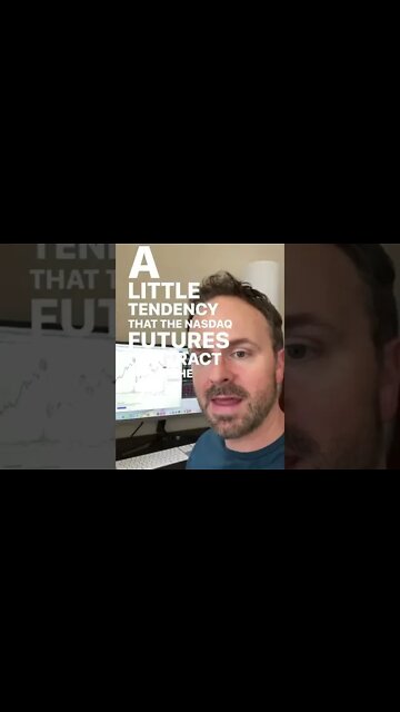 Nasdaq Futures Trading | End of Day Trading Edge? #stocks #nasdaq #trading #dowjones