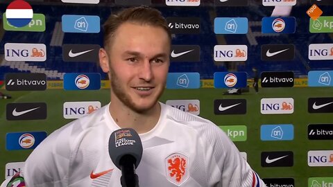 Teun Koopmeiners was bang dat eerste doelpunt in Oranje voor niks was: 'Toen kopte Wout 'm erin'.