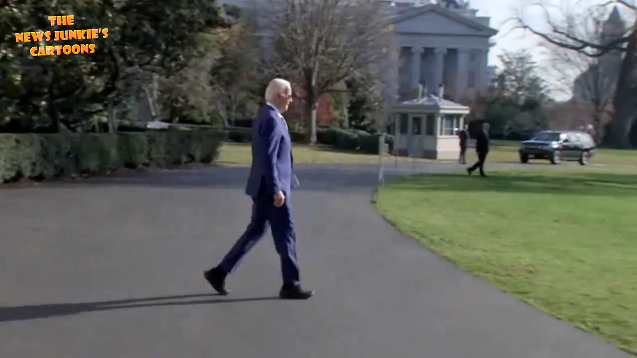 Biden ignores and shuffles away: "Have you spoken to your son? Have you spoken to Hunter? Any comment on the new charges against your son, Mr. President!?"