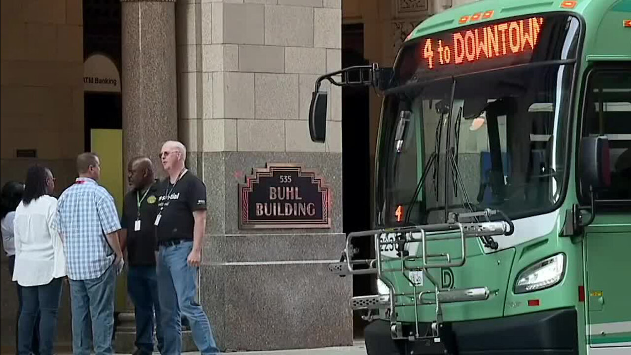 Pedestrian struck, killed by DDOT bus in Detroit