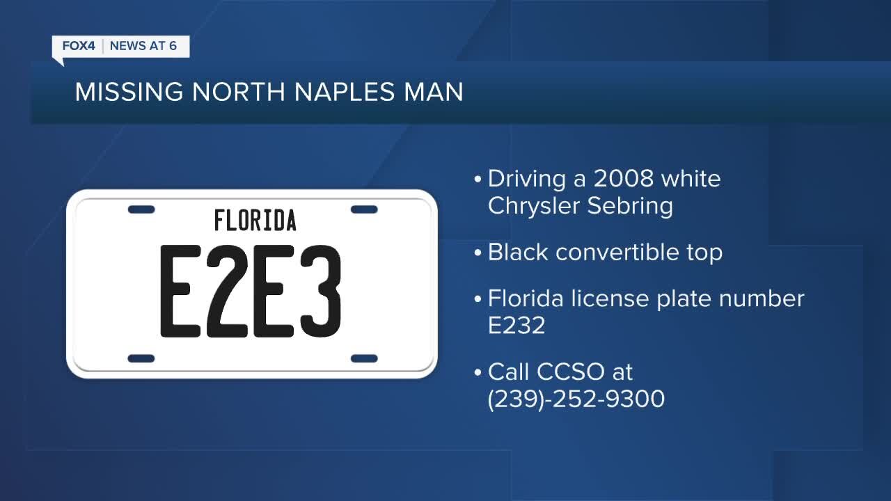 Missing North Naples man