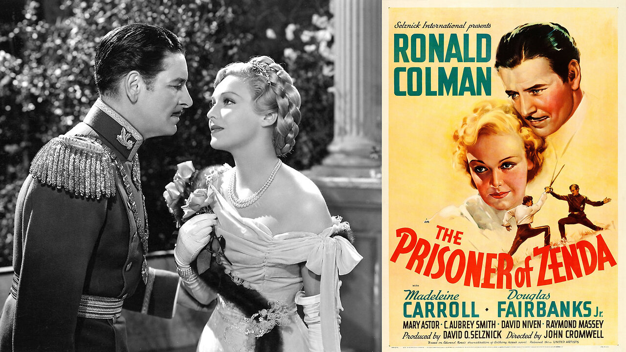 The Prisoner of Zenda 1937 Full Movie Colored by John Cromwell, Ronald Colman, Madeleine Carroll