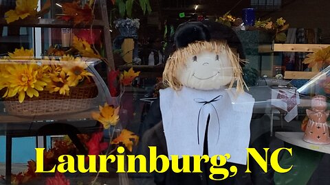 Laurinburg, NC, Town Center Walk & Talk - A Quest To Visit Every Town Center In NC