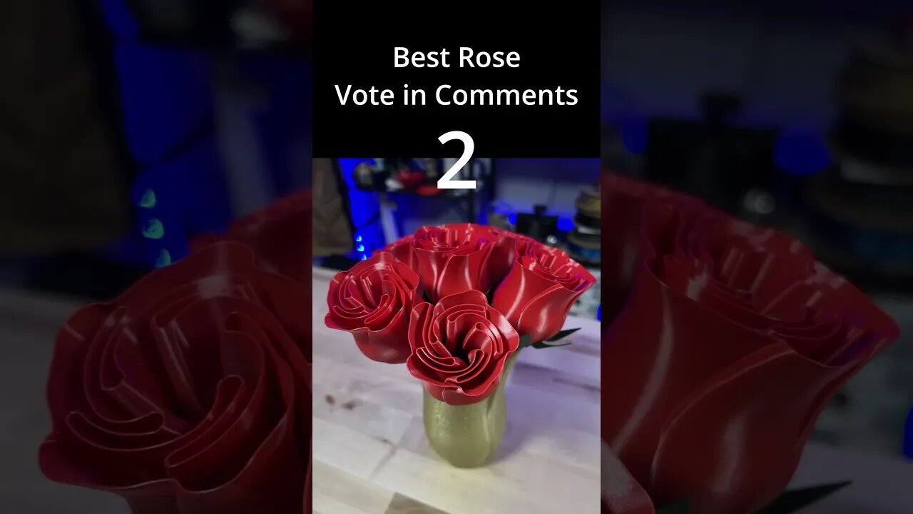 The Best 3d printed rose