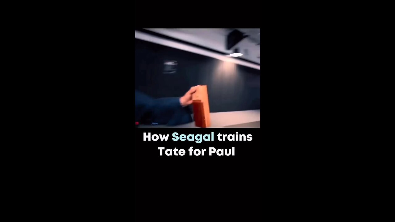 How Seagal trains Tate for Paul