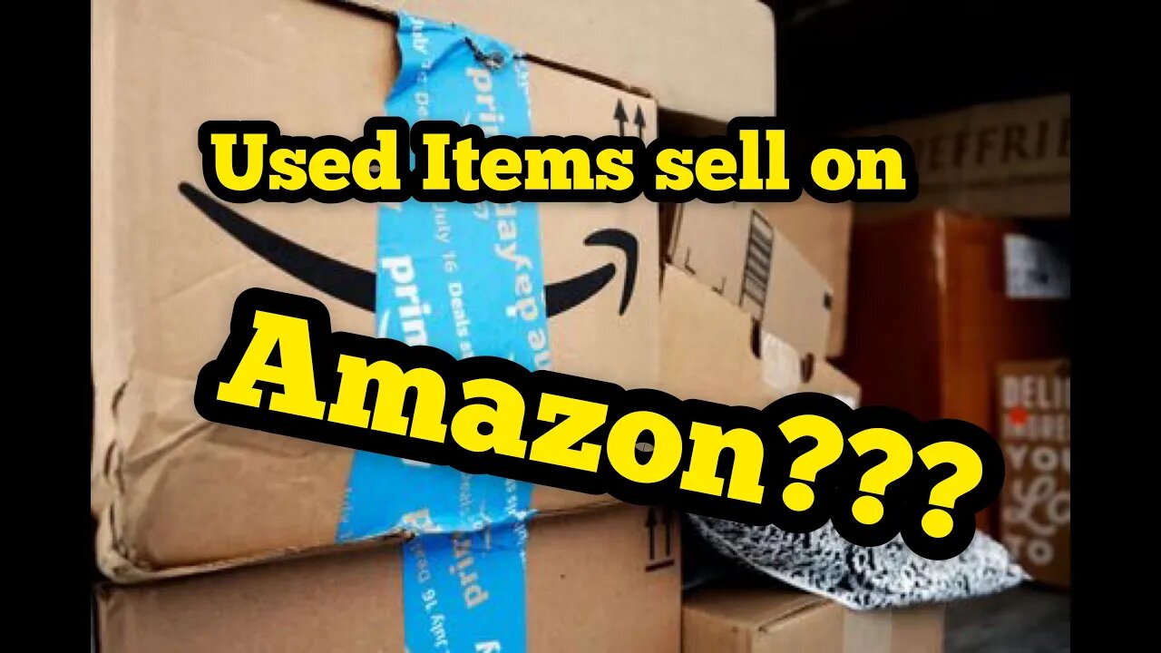 Can you sell used items on amazon?? Over $400 profit selling 1 used product!