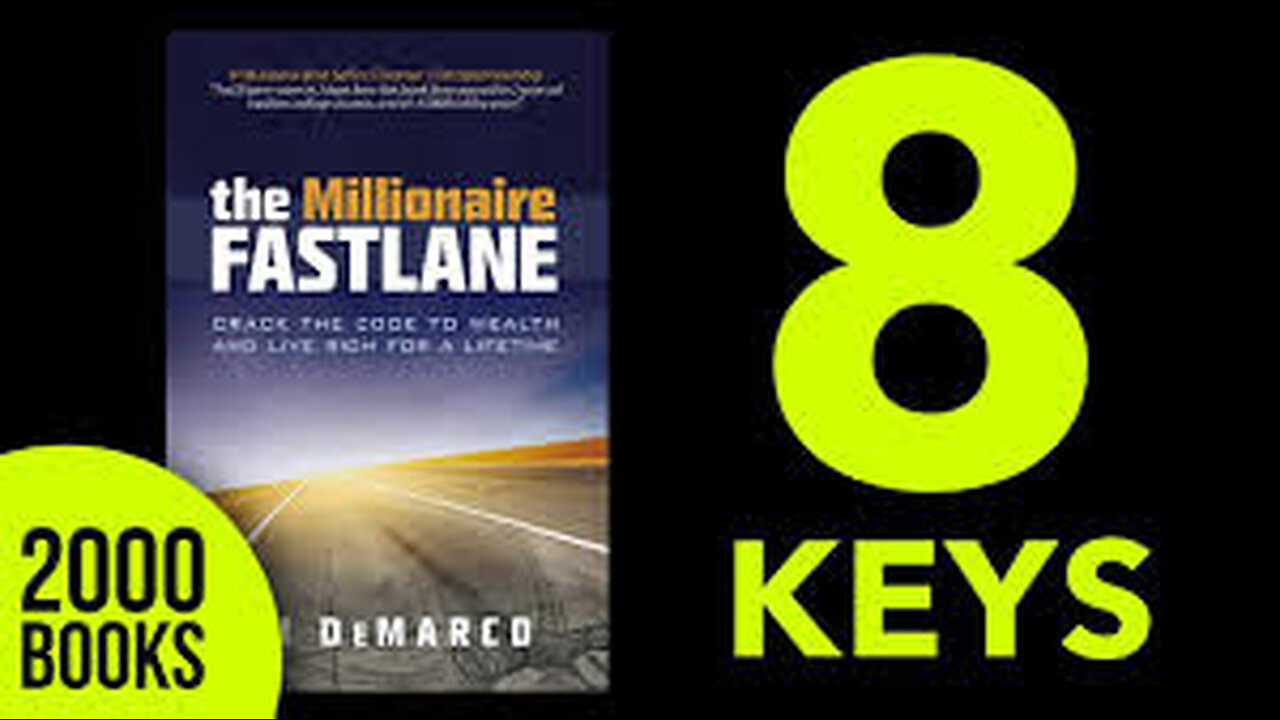 THE MILLIONARE FASTLANE SUMMARY - M.J. DeMarco Self-Help Finance book summary