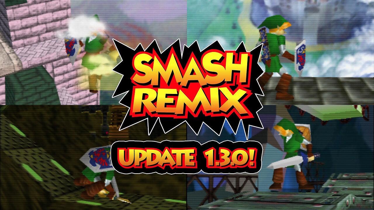 Smash Remix 1.3 - 1P Mode - Link