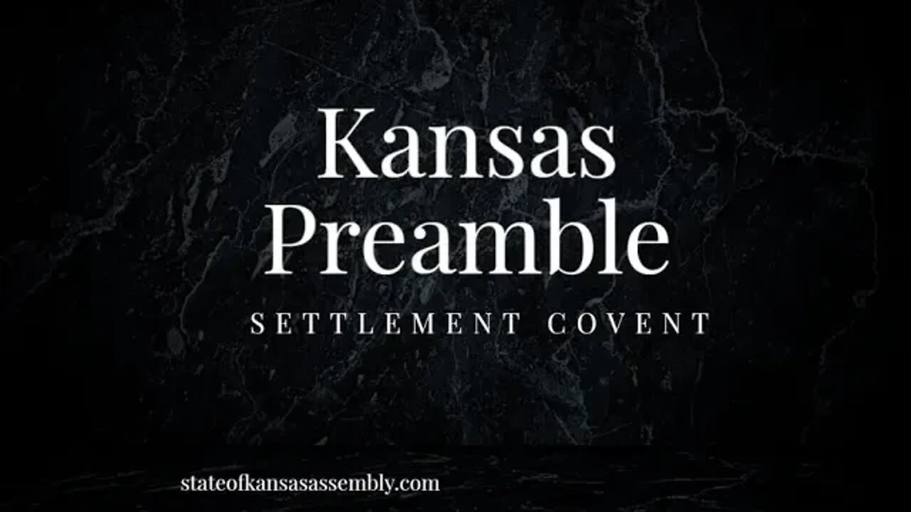 The first and second reading of the Preamble