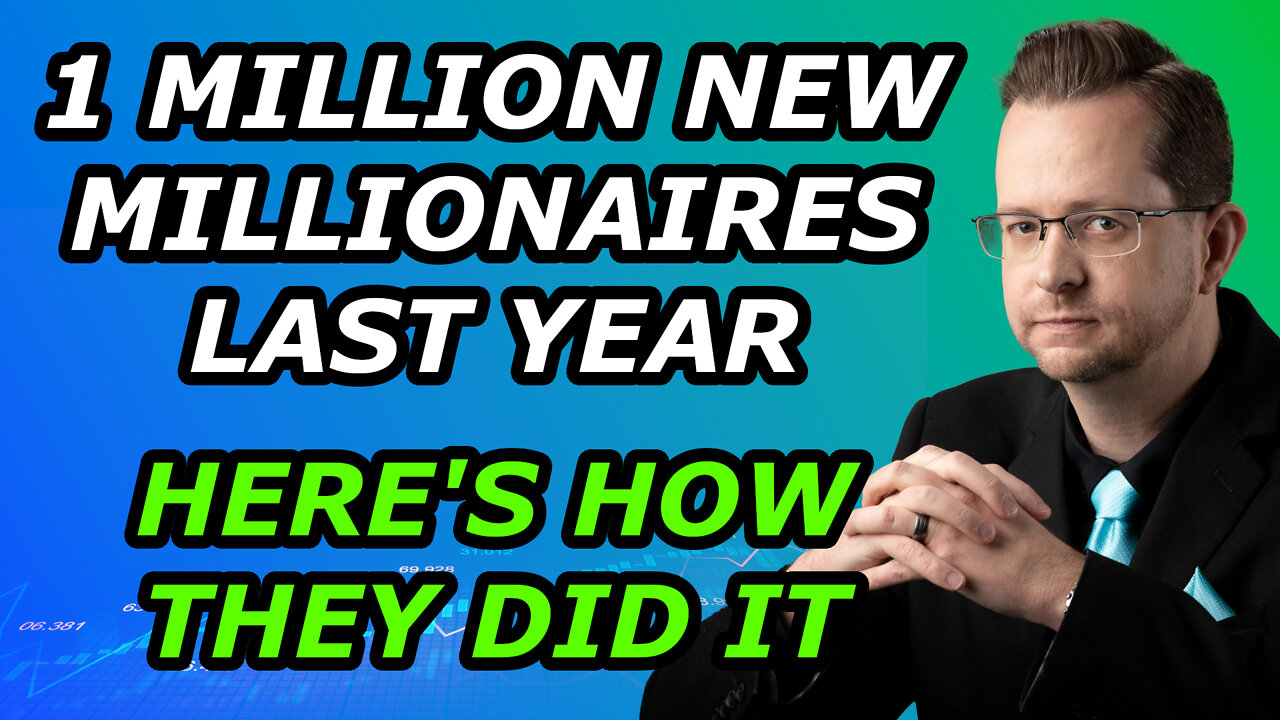 How a Million People Became Millionaires Last Year with Stocks and Crypto - Friday, March 18, 2022