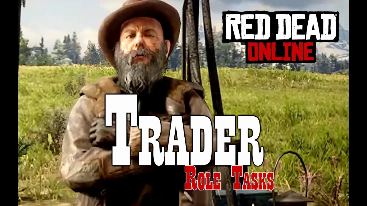 Red Dead Online 26 - Trader Role Tasks - No Commentary Gameplay