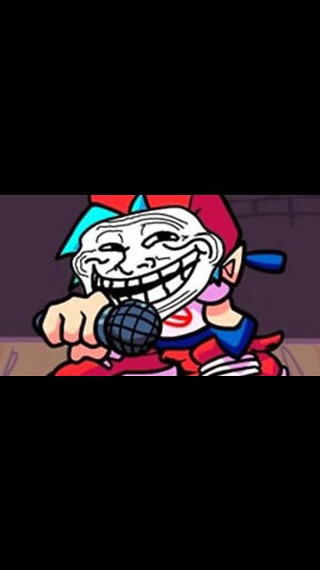 Friday Night funkin vs TROLL FACE 😟