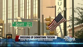 Decorating downtown to attract more business