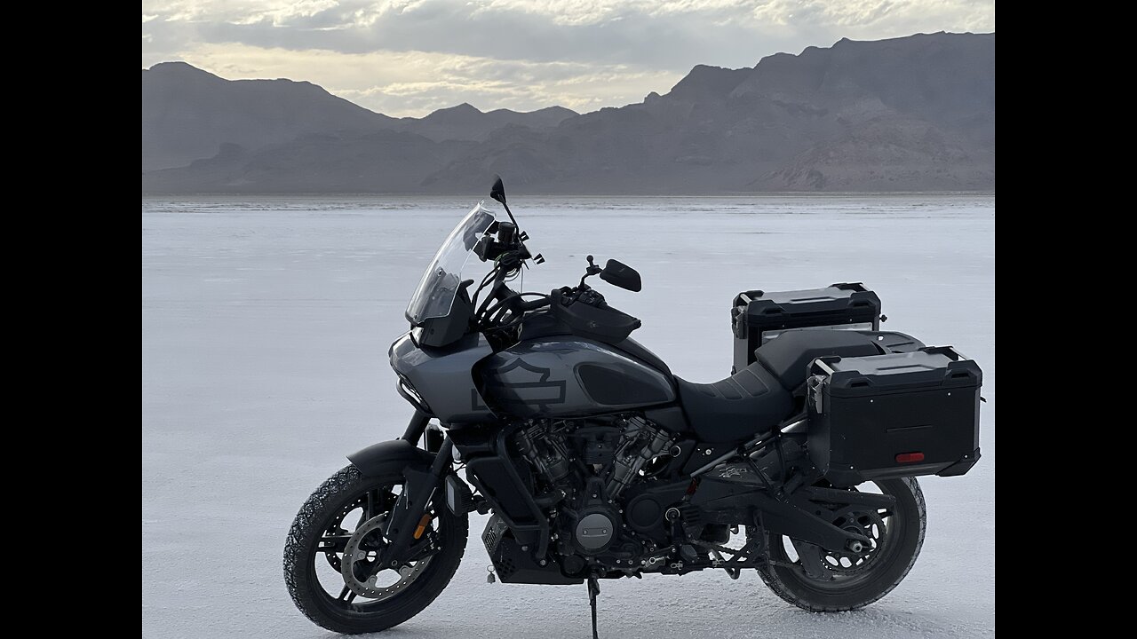 Pan America S on the Salt Flats