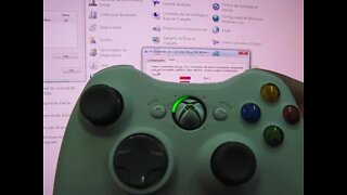 Controle de Jogos com Receptor USB para PC/XBox 360 Sem Fio 2.4GHz Microsoft Original