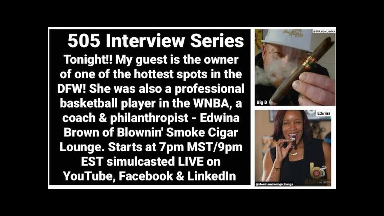 Interview with Edwina Brown of Blowin' Smoke Cigar Lounge