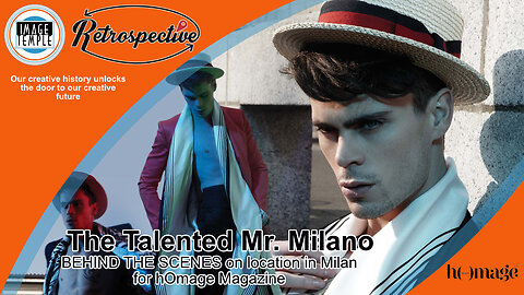 Image Temple - Retrospective, Behind the Scenes, Mr Milano - hOmage Magazine