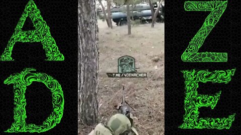 SNIPER BLOWS UP MISSILE VEHICLE IN UKRAINE!