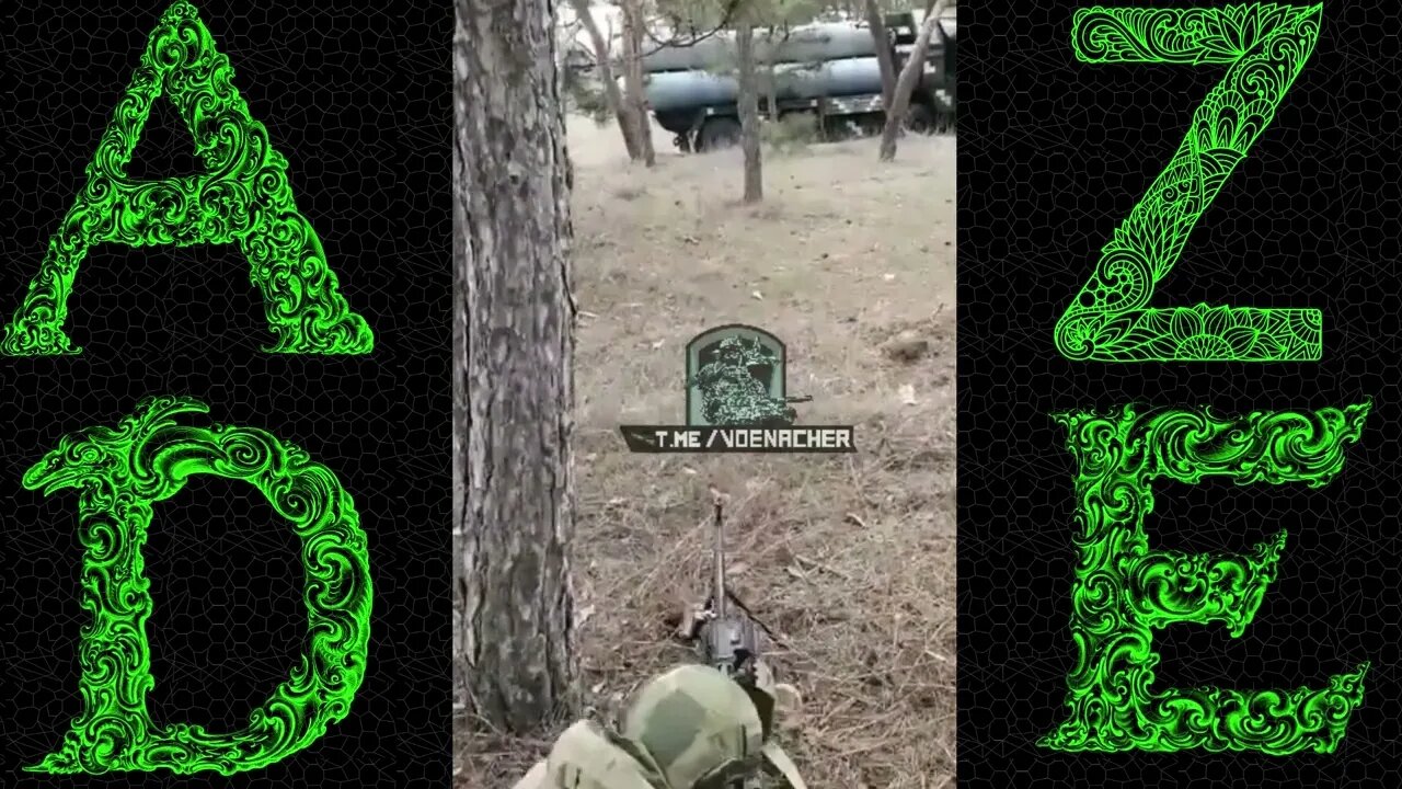 SNIPER BLOWS UP MISSILE VEHICLE IN UKRAINE!