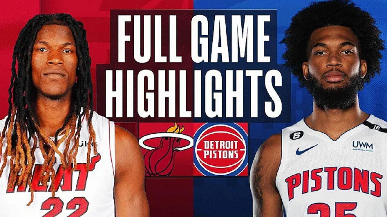 Miami Heat vs. Detroit Pistons Full Game Highlights | Mar 19 | 2022-2023 NBA Season