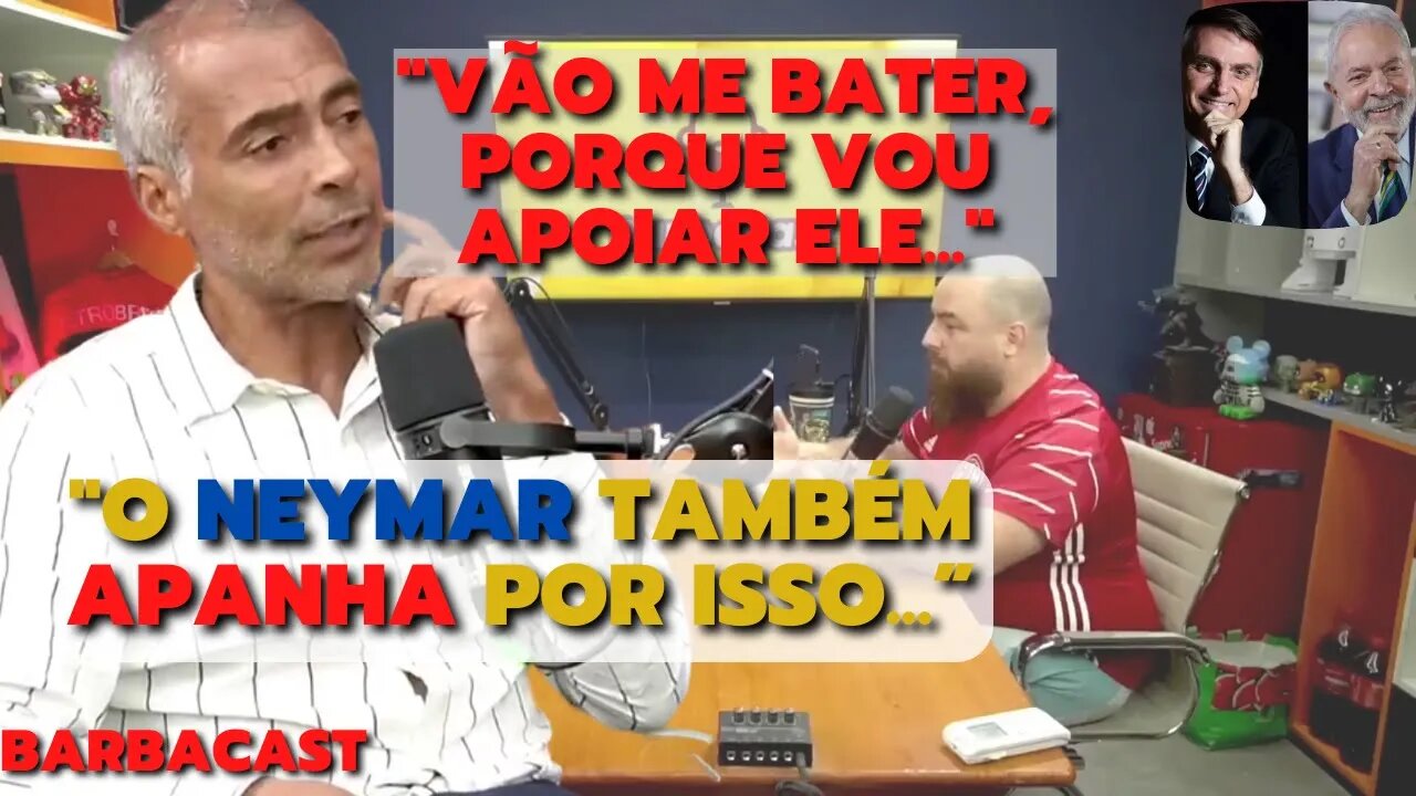 ROMARIO: Diz quem vai apoiar para presidente e Releva quem Neymar apoia para Presidente | Barba Cast