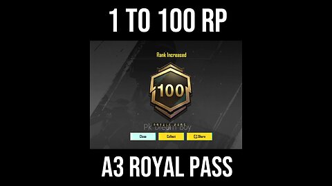 1 To 100 Rp A3 Royal Pass #pkdreamboy