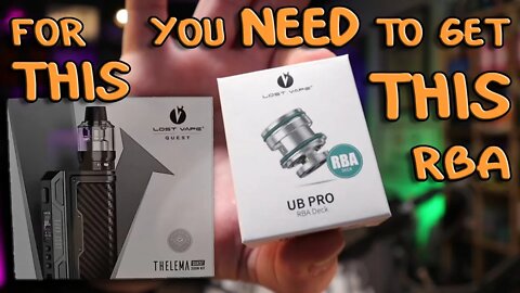 Lost Vape UB Pro RBA Deck Unboxing Review