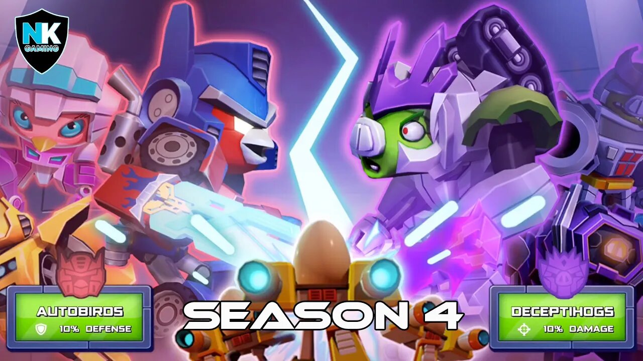 Angry Birds Transformers 2.0 - War Pass Season 4 Preview + Major Prowl & Major Soundwave