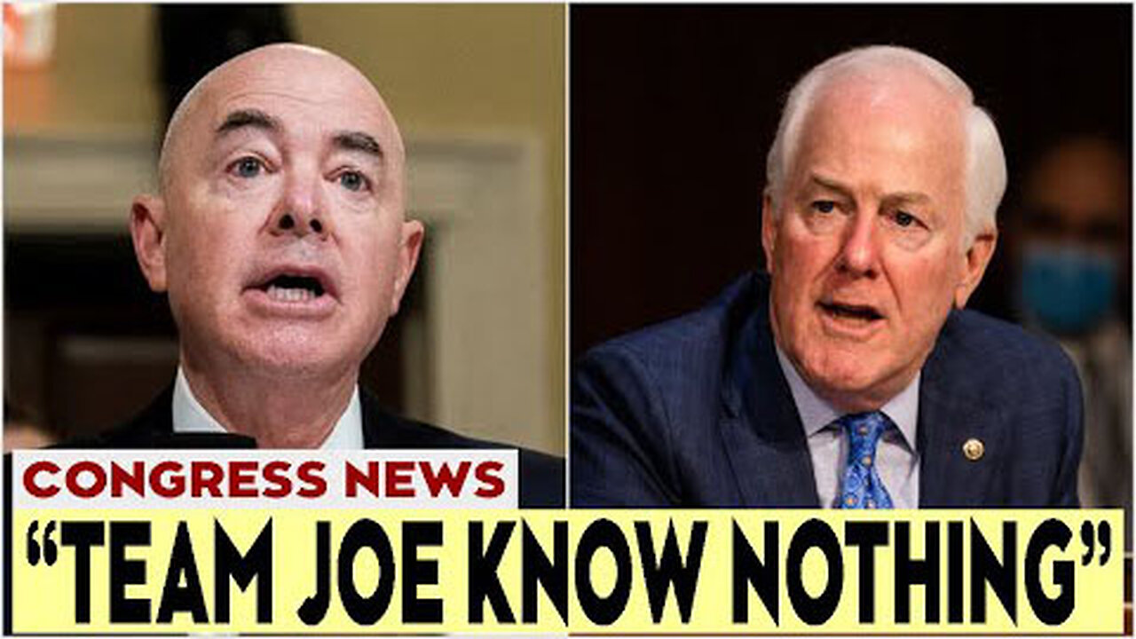DO YOU KNOW THE PROCESS?' CORNYN ASKS POINT BLACK QUESTION TO MAYORKAS...ERUPTS ON HIM WITH CHARGES