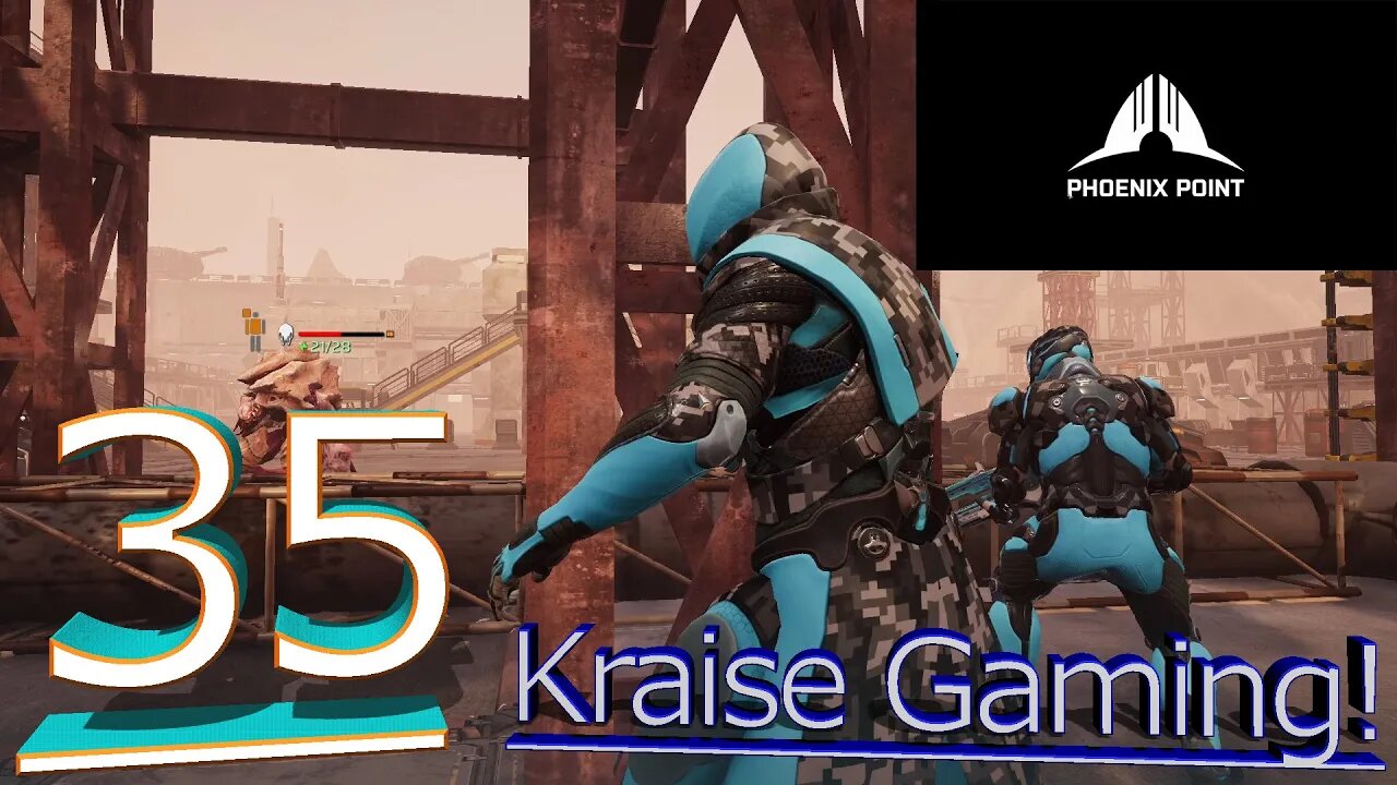 #35 - Caught A Virus Arthron! - Phoenix Point (Arkham Update) - Legendary Run by Kraise Gaming!