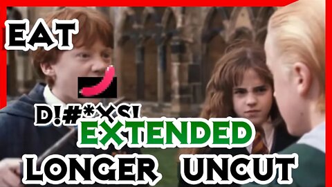 Malfoy EAT (EXTENED - LONGER \ UNCUT) SLUGS! || Meme || Ron's broken wand - Chamber of Secrets