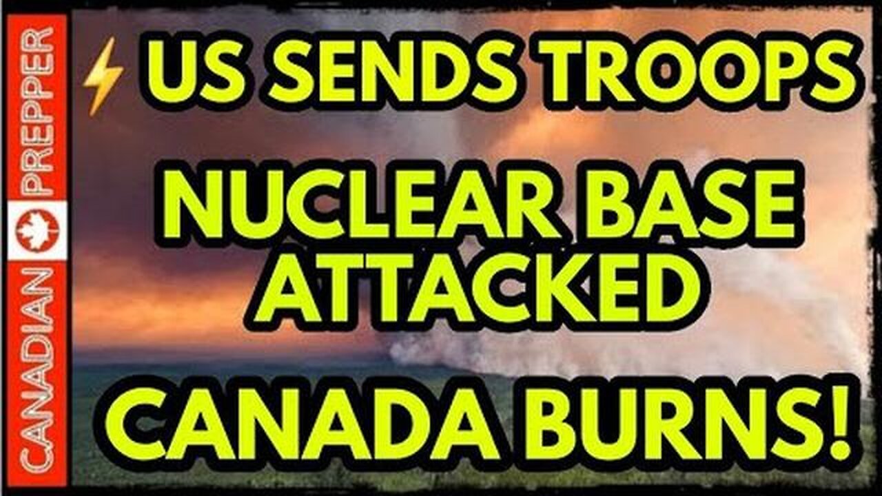 ⚡BREAKING NEWS: RUSSIAN NUCLEAR BASE ATTACKED, US SENDS 3000 TROOPS, HISTORIC FIRES RAGE IN CANADA!