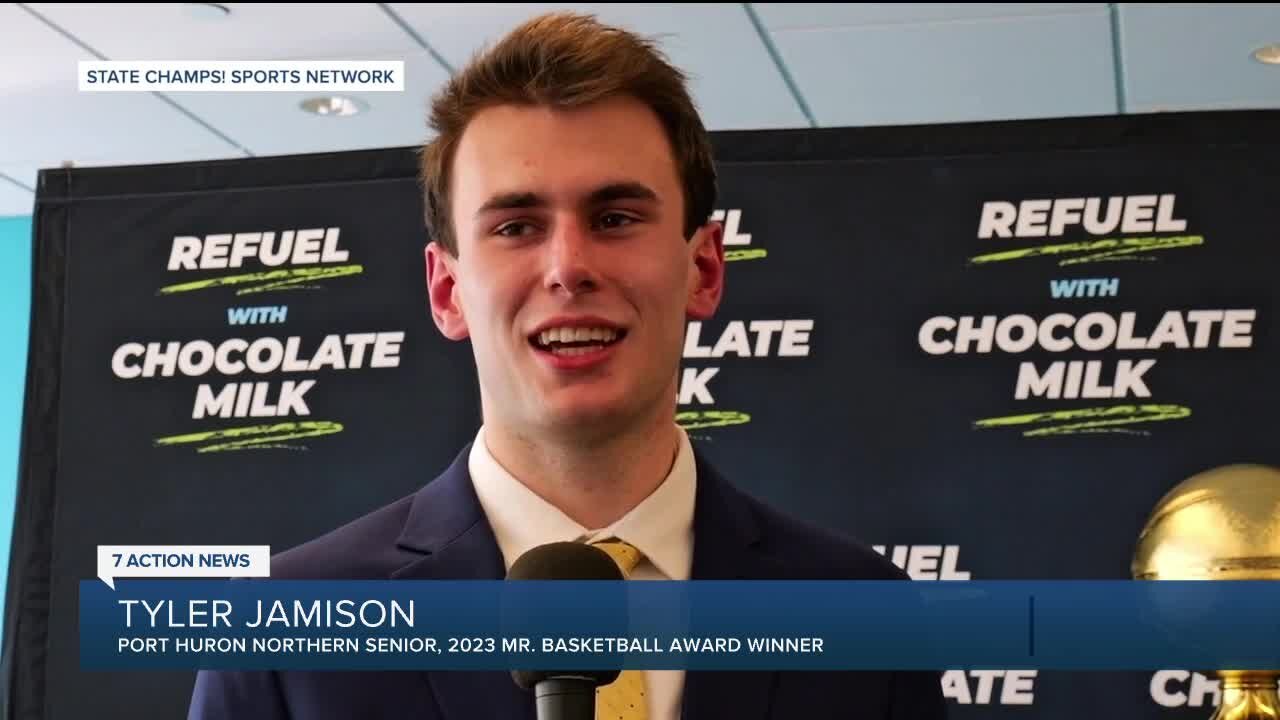 Port Huron Northern's Tyler Jamison wins Mr. Basketball in Michigan