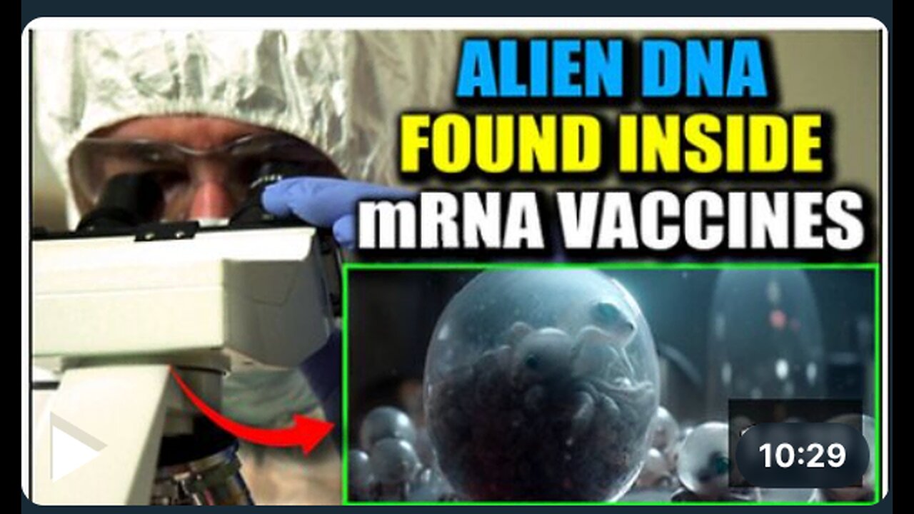 Scientists Discover 'Alien DNA' Hidden in Blood of Vaccinated People