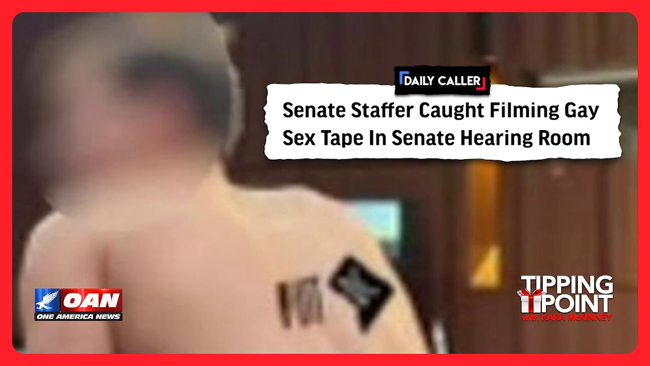 Gay Porn Filmed Inside Senate Hearing Room | TIPPING POINT 🎁