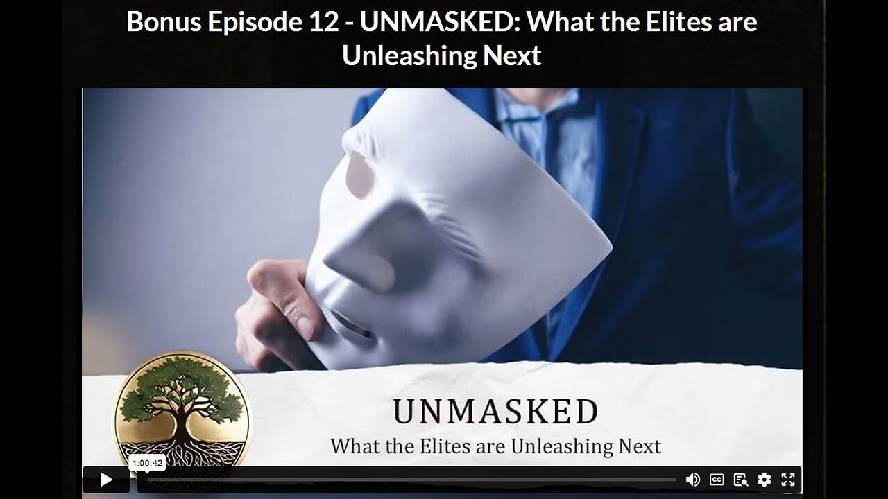 HG- Ep 12 BONUS: UNMASKED: What the Elites are Unleashing Next